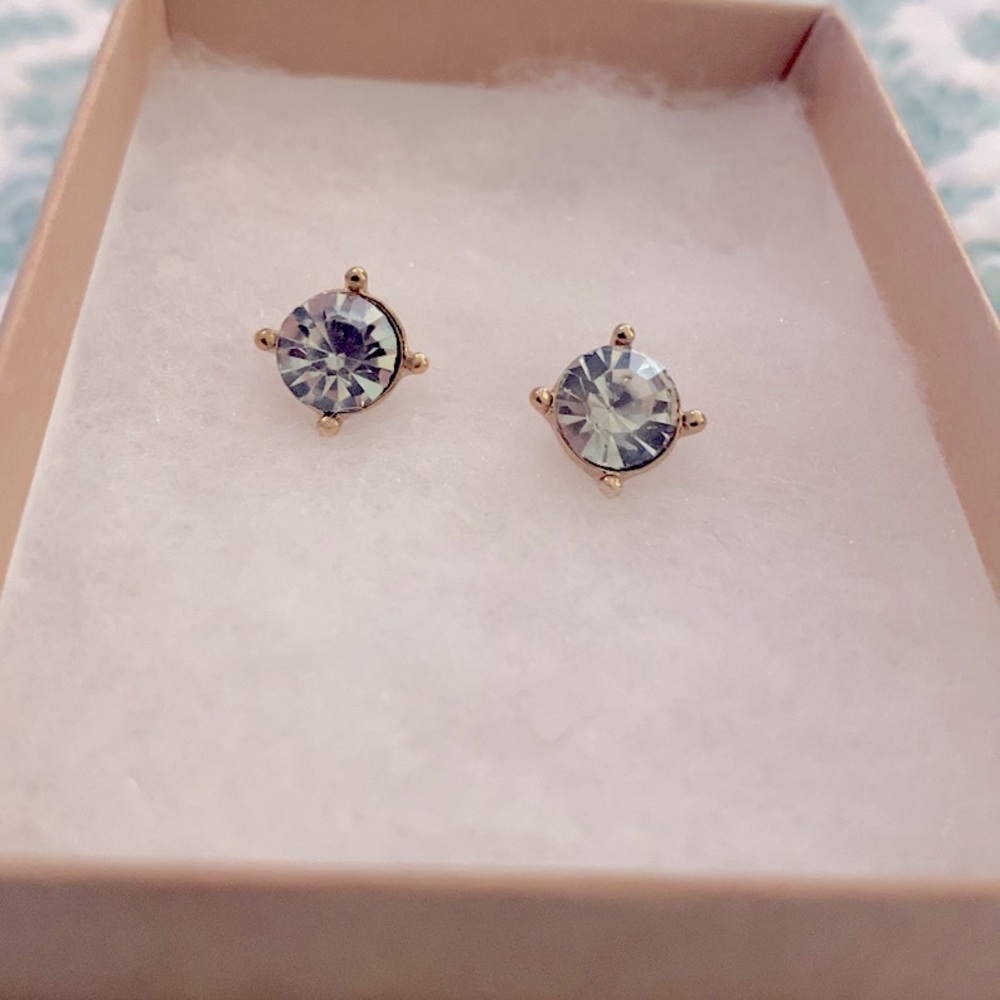 Sterling Silver Swarovski Crystal Studs